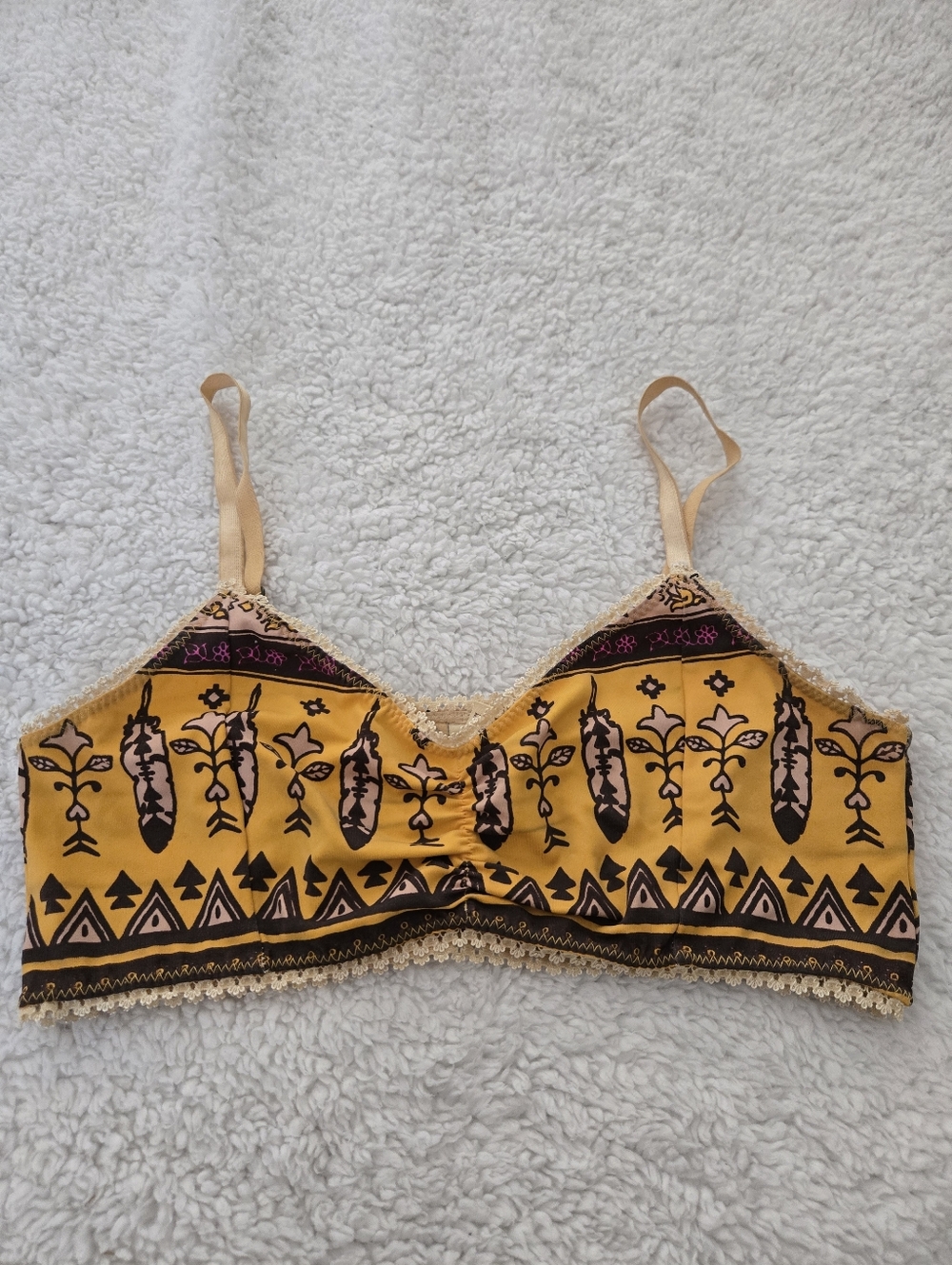 Spell Desert Wanderer Bralette SZ L💛🖤